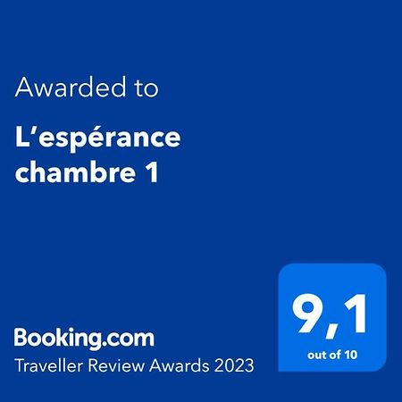 Chambre 1 Esperance Communs A Partager 쎙브히육 외부 사진